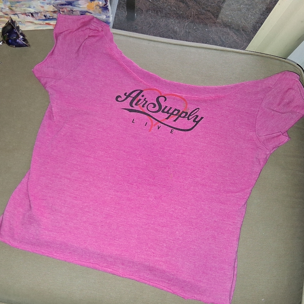 Rare Vintage Air Supply Live Loose Tee